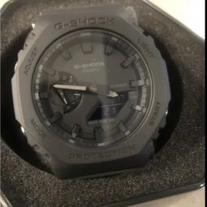 Casio G-shock Casioak Triple Black Watch GA2100-1A1 Brand New